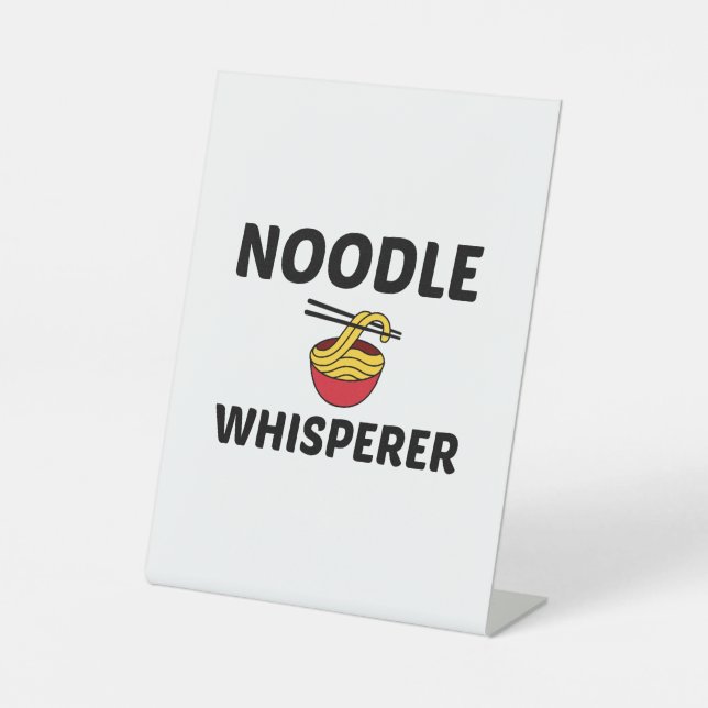 SIGNE DE TABLE NOODLE WHISPERER (Recto)
