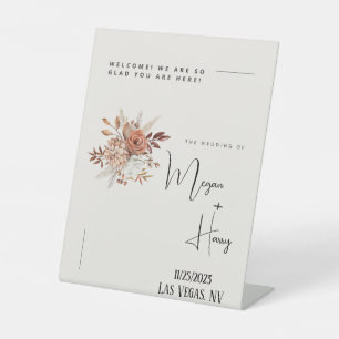 Signe De Table Nous Sommes Tellement Heureux De Votre Mariage Per