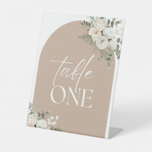 Signe De Table Numéros de Table Élégants pour Mariage