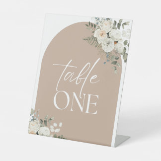 Signe De Table Numéros de Table Élégants pour Mariage