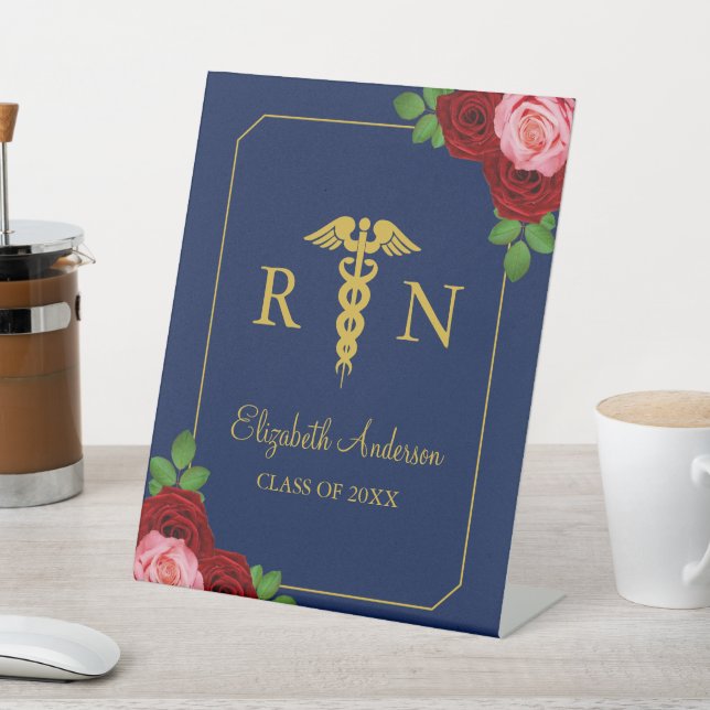Signe De Table Nurse Graduation (In SItu)