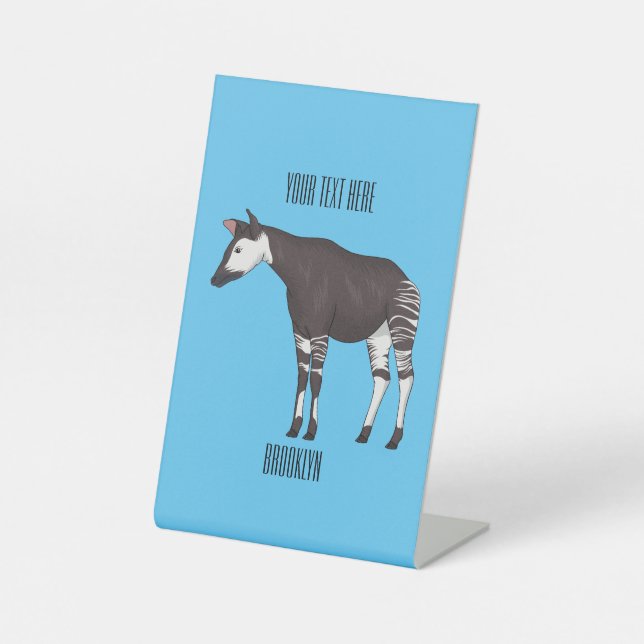 Signe De Table Okapi (Recto)