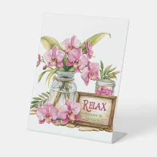 Signe De Table Orchid Spa Resort Bienvenue