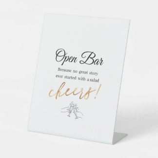 Signe De Table Ouvrir la barre