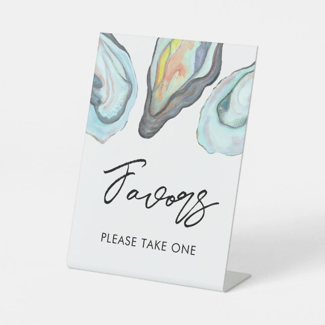 Signe De Table Oyster Bar Coastal Wedding Favors Table (Recto)