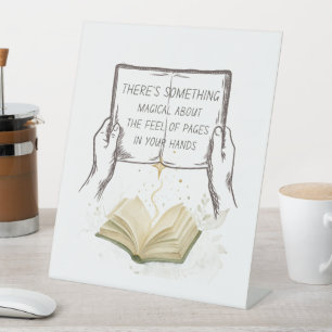 Signe De Table Pages Magiques Coin Lecture Déco Murale Amoureux