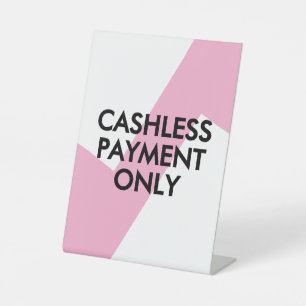 Signe De Table Paiement Sans Cachet Se Connecter Uniquement Rose 