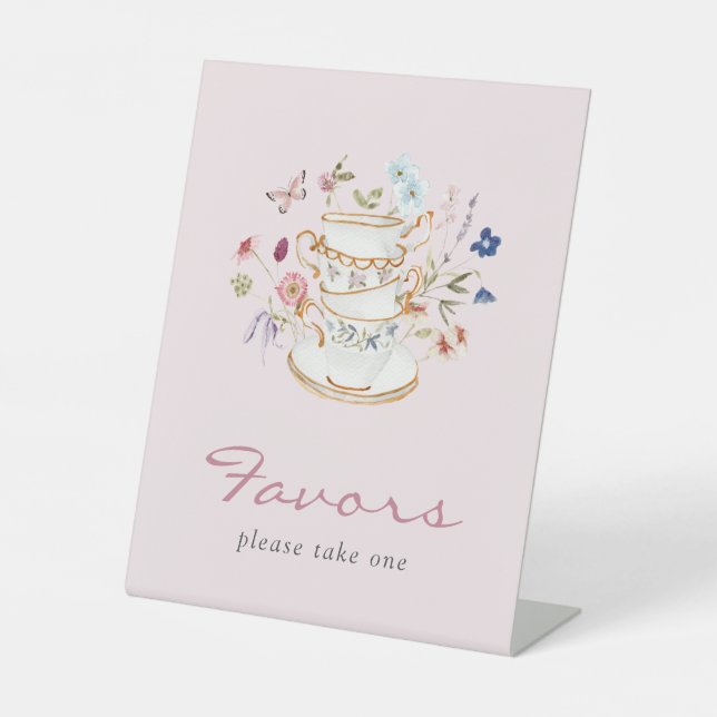Signe De Table Pancarte de socle pour les faveurs de la soirée à  (Recto)