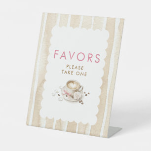 Signe De Table Pancarte de table Favors pour Baby Shower Fille Ca