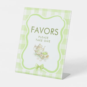 Signe De Table Pancarte de table pour Baby Shower sur le thème du
