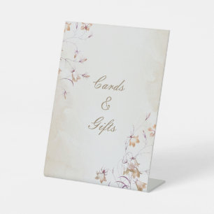 Signe De Table Pancarte de table pour cartes et cadeaux de mariag