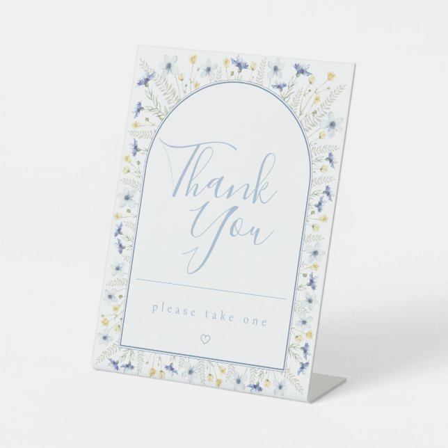 Signe De Table Pancarte pour les faveurs (Recto)