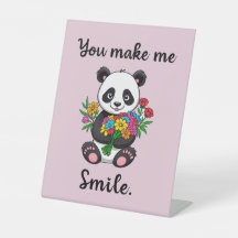 Panda mignonne, tu me fais sourire