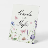 Papillons Fleurs Fêtes des mariées Cartes Cadeaux