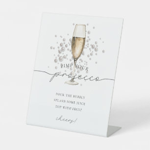 Signe De Table Pearles d'or et le Procureur Mimosa Pimp Votre Pro