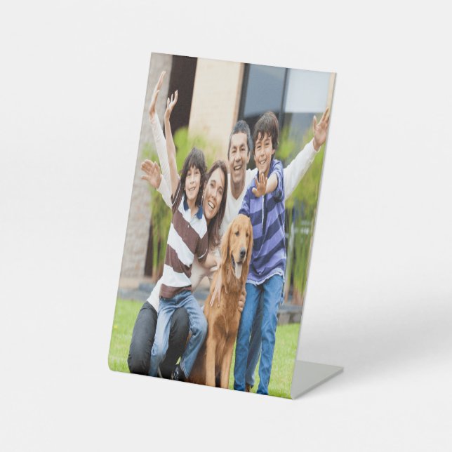 Signe De Table Pedestal personalisado (Recto)