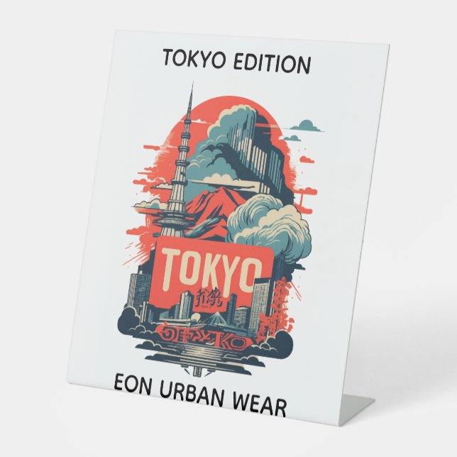 Signe De Table Pedestal Sign (Recto)