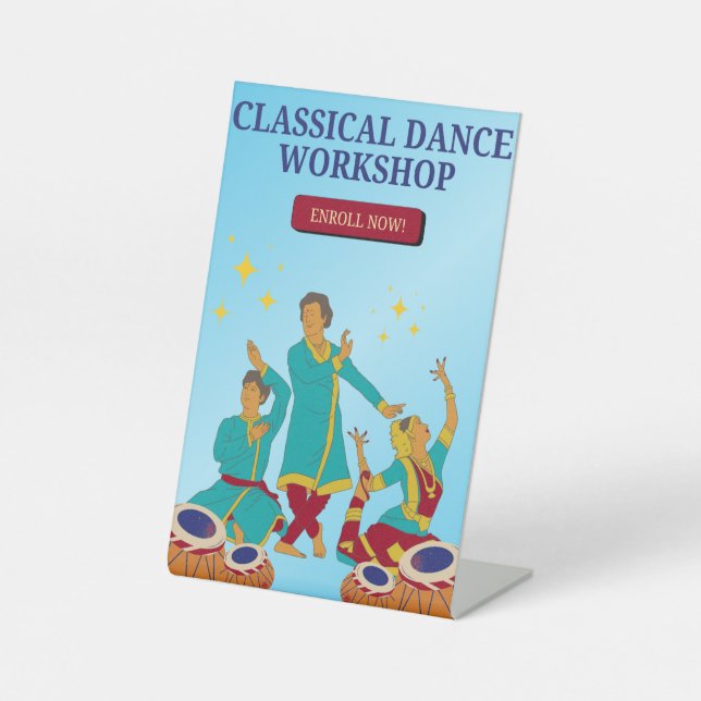 Signe De Table Pedestal Sign (Recto)