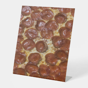 Signe De Table Pepperoni Pizza