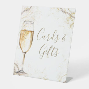 Signe De Table Perles et Cartes & Cadeaux Prosecco