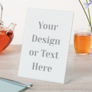 Signe De Table Personnalisable Votre Conception ou Texte Ici Pers