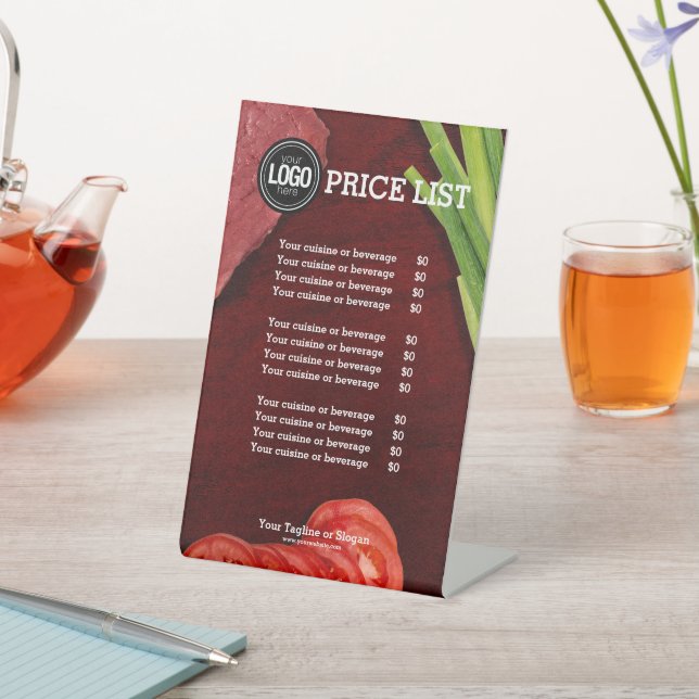 Signe De Table Personnaliser le thème du restaurant steak (In SItu)