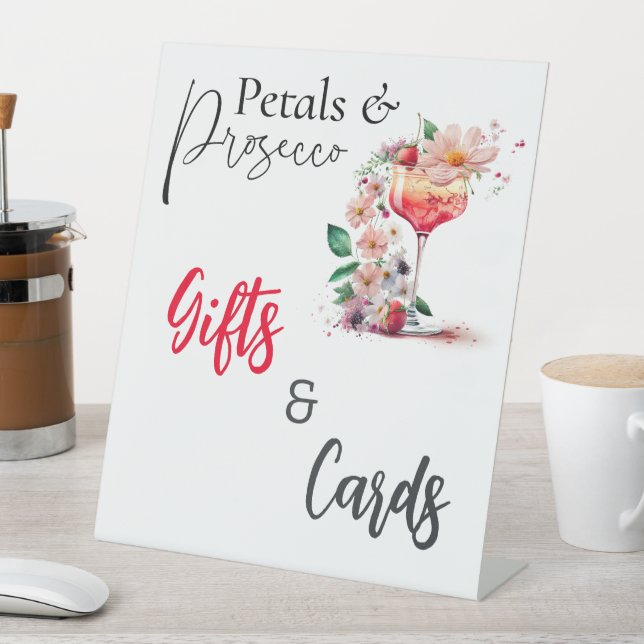 Signe De Table Pétales Procuco Floral Fête des mariées Brunch Cad (In SItu)