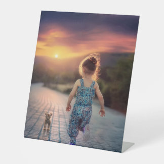 Signe De Table Photo personnalisée sur mesure