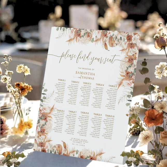 Signe De Table Plan de table de mariage moderne Trouvez votre siè (Créateur téléchargé)