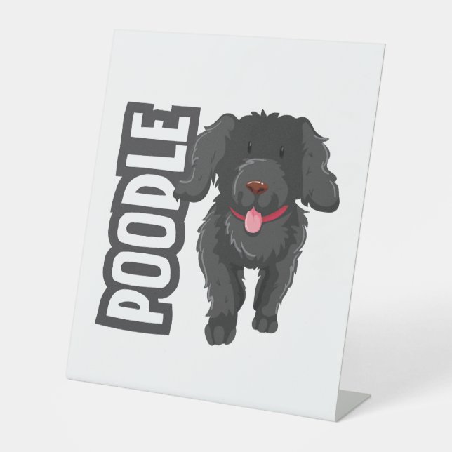 Signe De Table Poodle (Recto)
