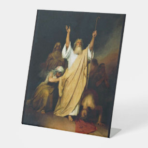 Signe De Table Prière de Moïse après la mer Rouge