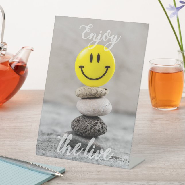 Signe De Table Profite de la vie ! (In SItu)