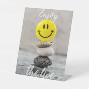 Signe De Table Profite de la vie !