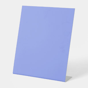 Signe De Table publicité bleu pastel personnalisée couleur unie s