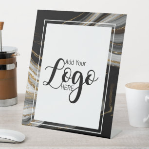 Signe De Table publicité par logo d'entreprise personnalisé sur m