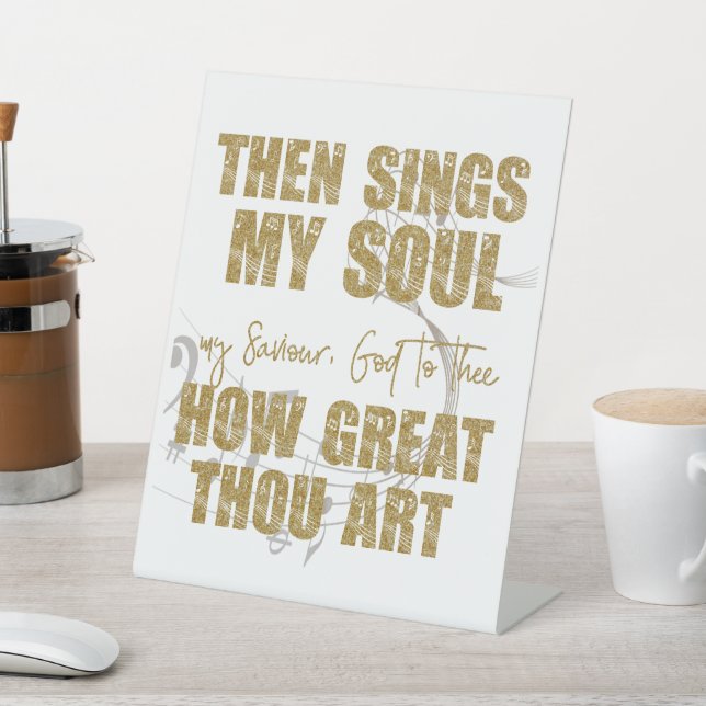 Signe De Table Puis chante mon âme (In SItu)