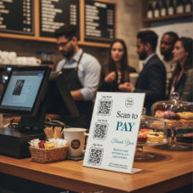 QR Code Payment - Scan to Pay Business Logo