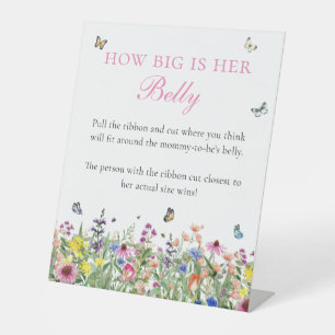 Signe De Table Quelle taille a son ventre ? Fleurs sauvages d'é