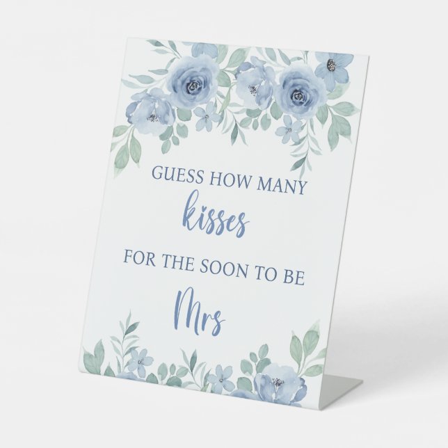 SIGNE DE TABLE QUELQUE CHOSE DE BLEU AVANT DE FAIRE DES ESSAIS FL (Recto)