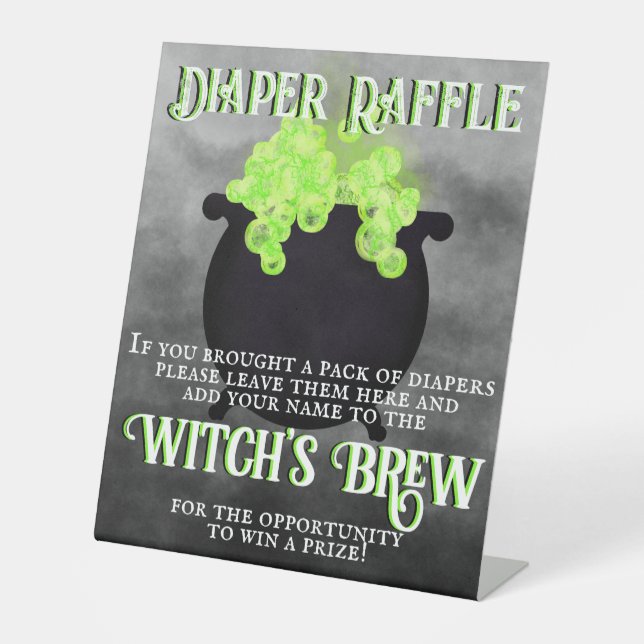 Signe De Table Raffle de couches Cauldron (Recto)