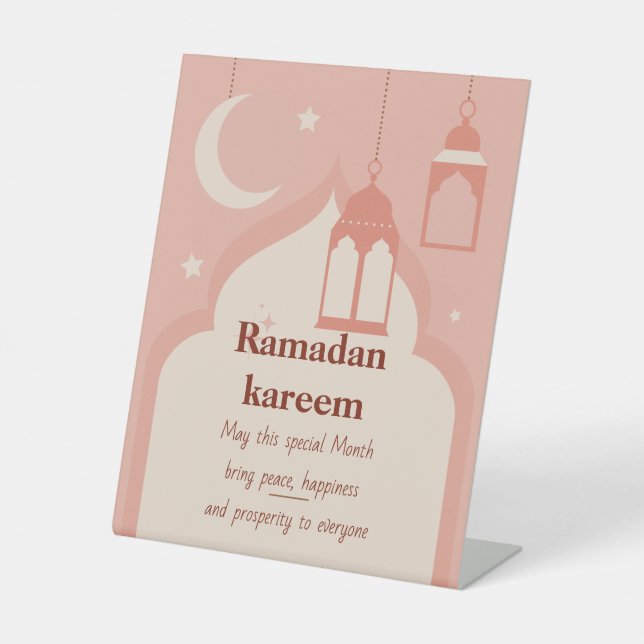 Signe De Table Ramadan Kareem (Recto)