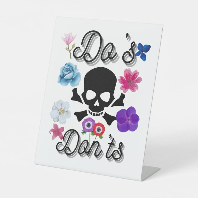 Signe De Table Recommandations (Recto)