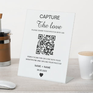Signe De Table Récupération minimaliste moderne Le Mariage de cod