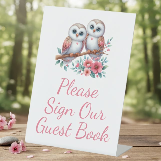 Signe De Table Registre des invités de mariage bohème rustique en (Créateur téléchargé)