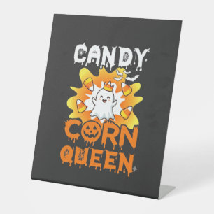 Signe De Table Reine de Maïs en Sucre Halloween Chauves-Souris Fa