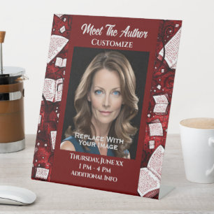 Signe De Table Rencontrez L'Auteur Red Books