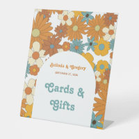Retro Flowers 60's 70's Arch Mariage Cadeaux