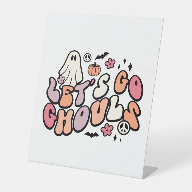 Signe De Table Retro Halloween (Recto)