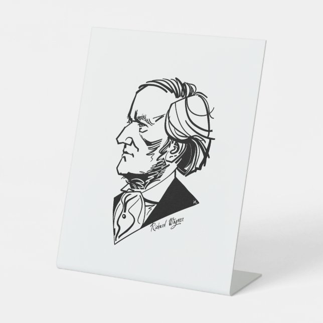 Signe De Table Richard Wagner (Recto)