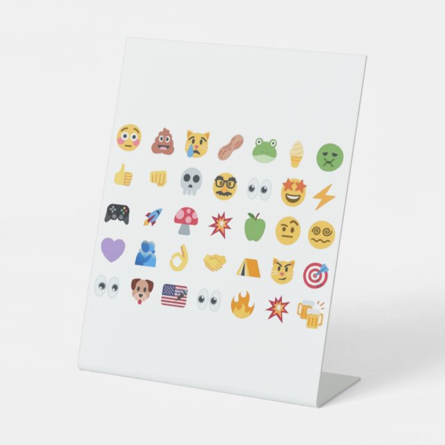 Signe De Table Roaring Kitty 35 Emoji Timeline GME MOASS DFV meme (Recto)